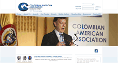 Desktop Screenshot of colombianamerican.org